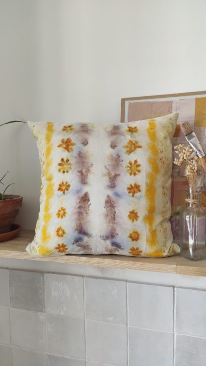 Housse de coussin écoprint