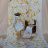 rubans en soie confetti -