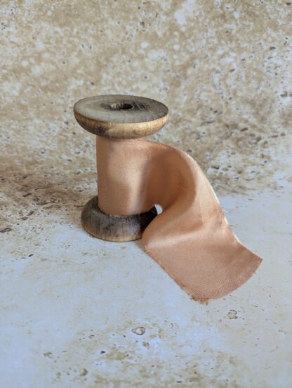 Ruban Camel twill soie